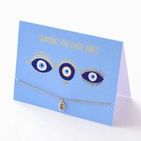 Evil Eye Bracelet Greeting Card