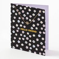 Hello Friend Daisy Bracelet Greeting Card