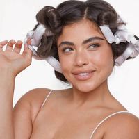 Satin Pillow Hair Rollers