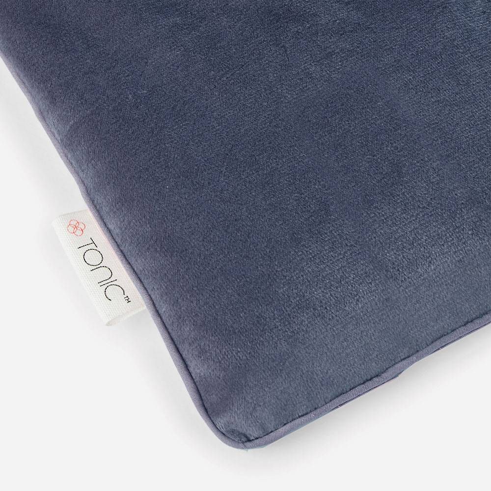 Navy Velvet Heat Pillow
