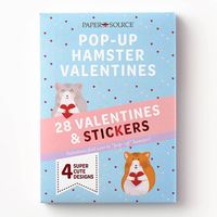 Hamster Valentine Card Set