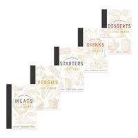 Bon Appetit Recipe Notebook Set