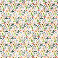 Floral Forest Stone Wrapping Paper