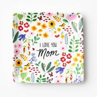 I Love You Mom Garden Trinket Dish