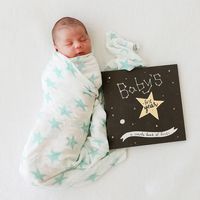 Golden Stargazer Baby Book