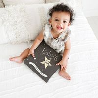 Golden Stargazer Baby Book