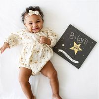 Golden Stargazer Baby Book