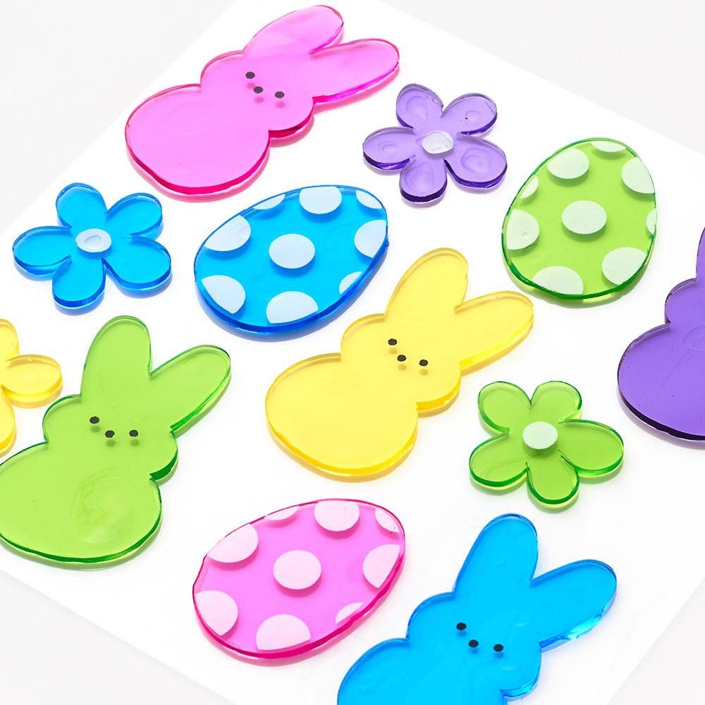 Easter Bunny Gel Clings