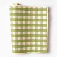 Sage & Cream Plaid Handmade Paper