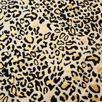 Gold Foil Cheetah Print On Cream Handmade Paper