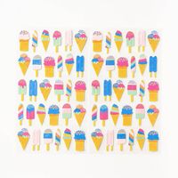 Ice Cream Holographic Stickers