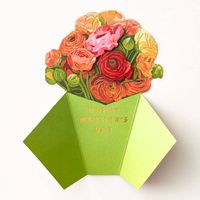 3D Bouquet Mother's Day Card