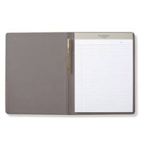 Black Faux Leather Padfolio