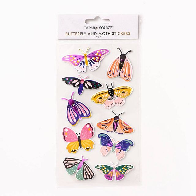 Dimensional Butterfly Stickers