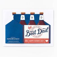 Best Dad 6 Pack Father's Day Card