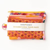 Summer Floral Travel Bags
