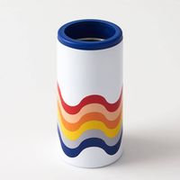 Rainbow Stainless Steel Can Cooler