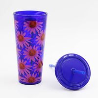 Floral Printed Tumbler