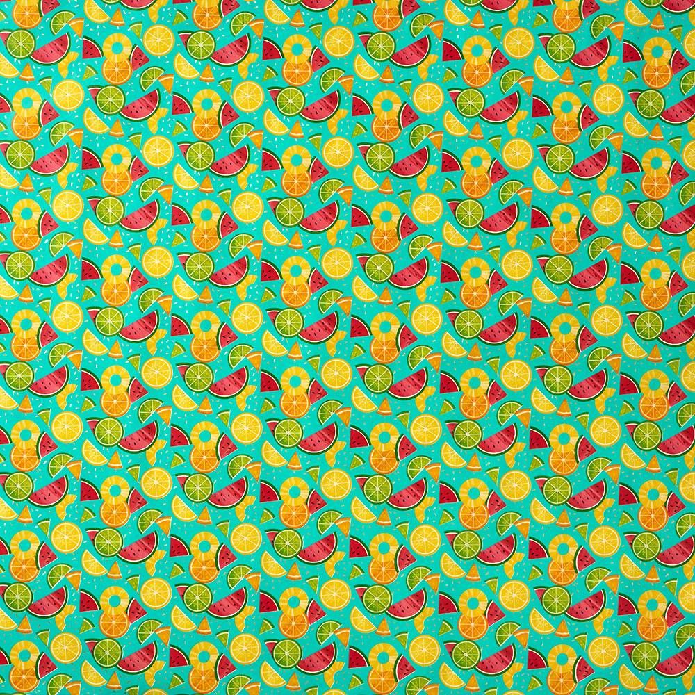 Mixed Fruit Stone Wrapping Paper
