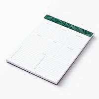 Green Wavy Legal Pad