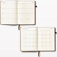 2022-2023 Chicago Avenue Floral Black Weekly Planner