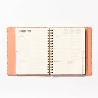 2022-2023 Wavy Peach Weekly Planner