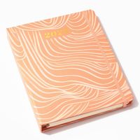 2022-2023 Wavy Peach Weekly Planner