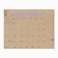 Paper Source Calendar Wall