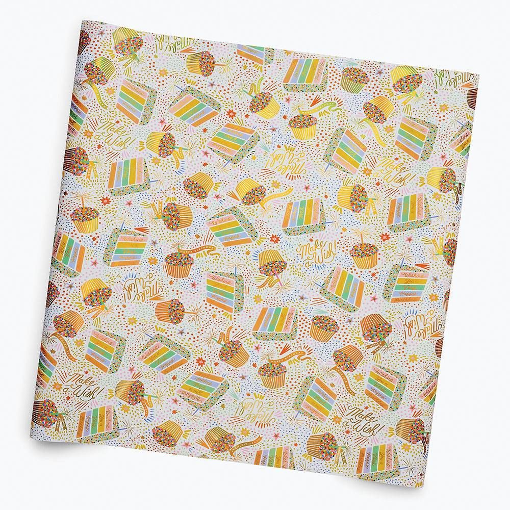 Birthday Cake Wrapping Paper