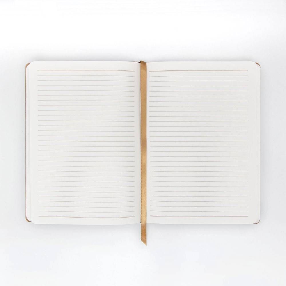 Mushroom Vegan Suede Journal