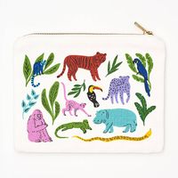 Jungle Animals Pouch