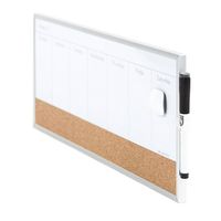 Framed Weekly Dry Erase Board