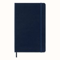 Hard Sapphire Blue Moleskine Journal