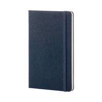 Hard Sapphire Blue Moleskine Journal