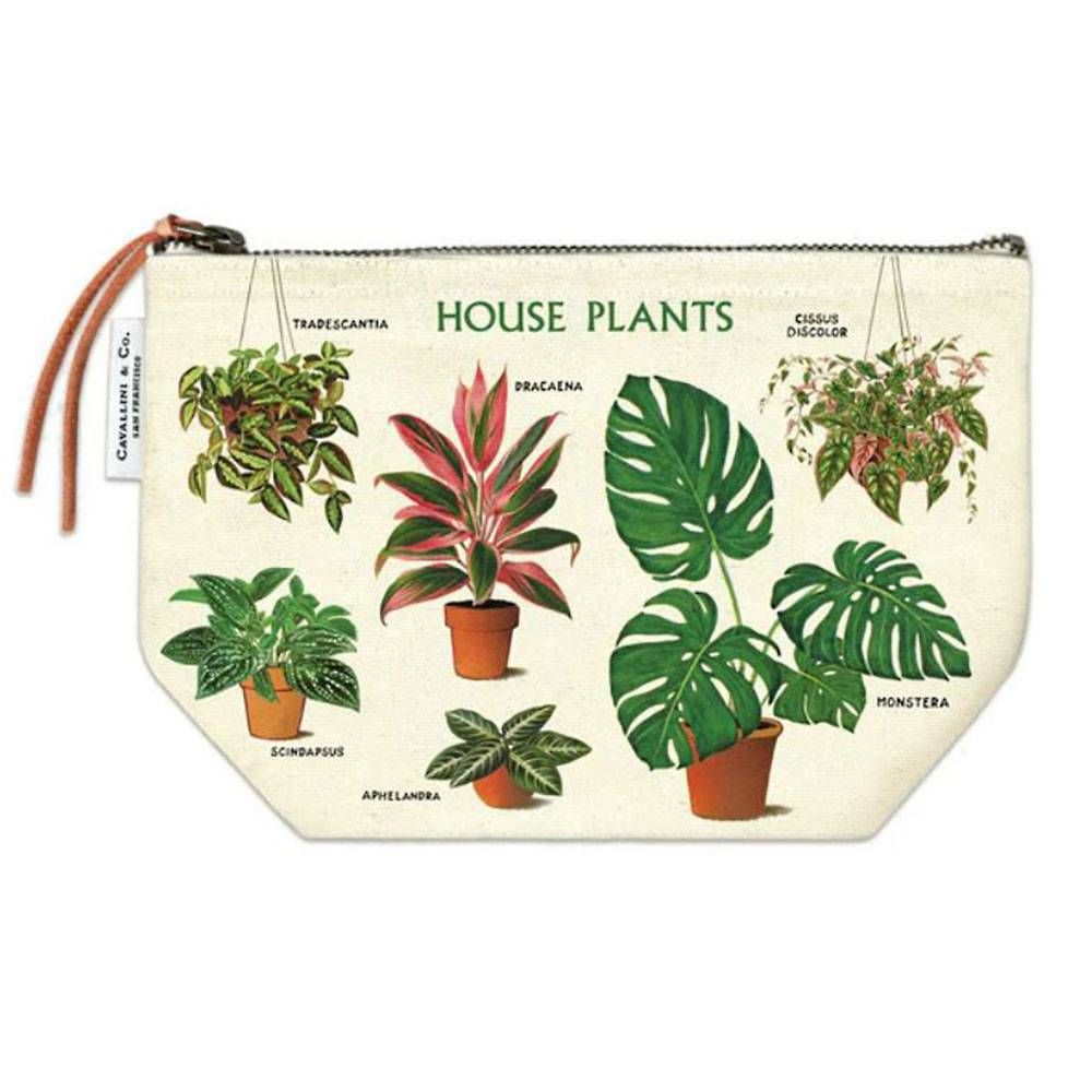 Cavallini & Co. House Plants Vintage Pouch