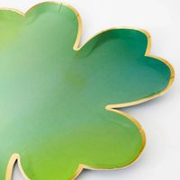 Clover Leaf Plates