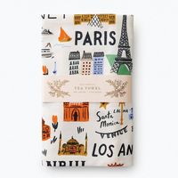 Bon Voyage Tea Towel