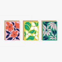 Bright Flowers Assorted Stationery Set