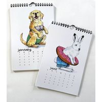 2023 Paper Wilderness Animal Swimsuit Wall Calendar