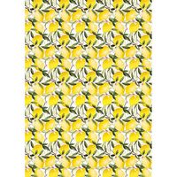 Lemon Vines Flat Wrap