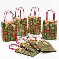 Present Treat Bags S/8