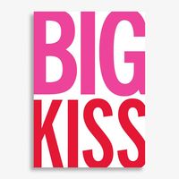 Big Kiss Greeting Card