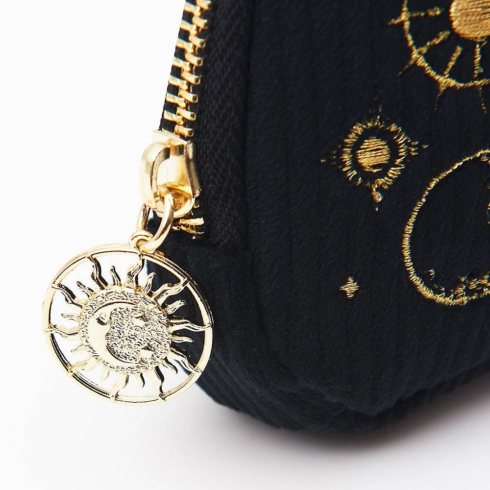 Celestial Embroidered Pouch