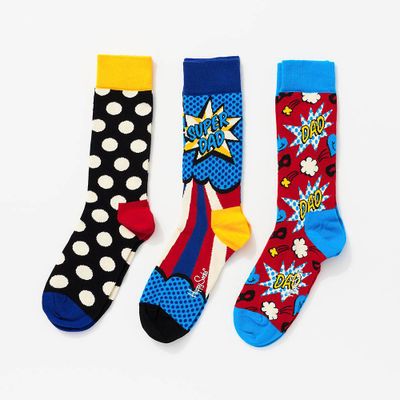 Super Dad Socks Set