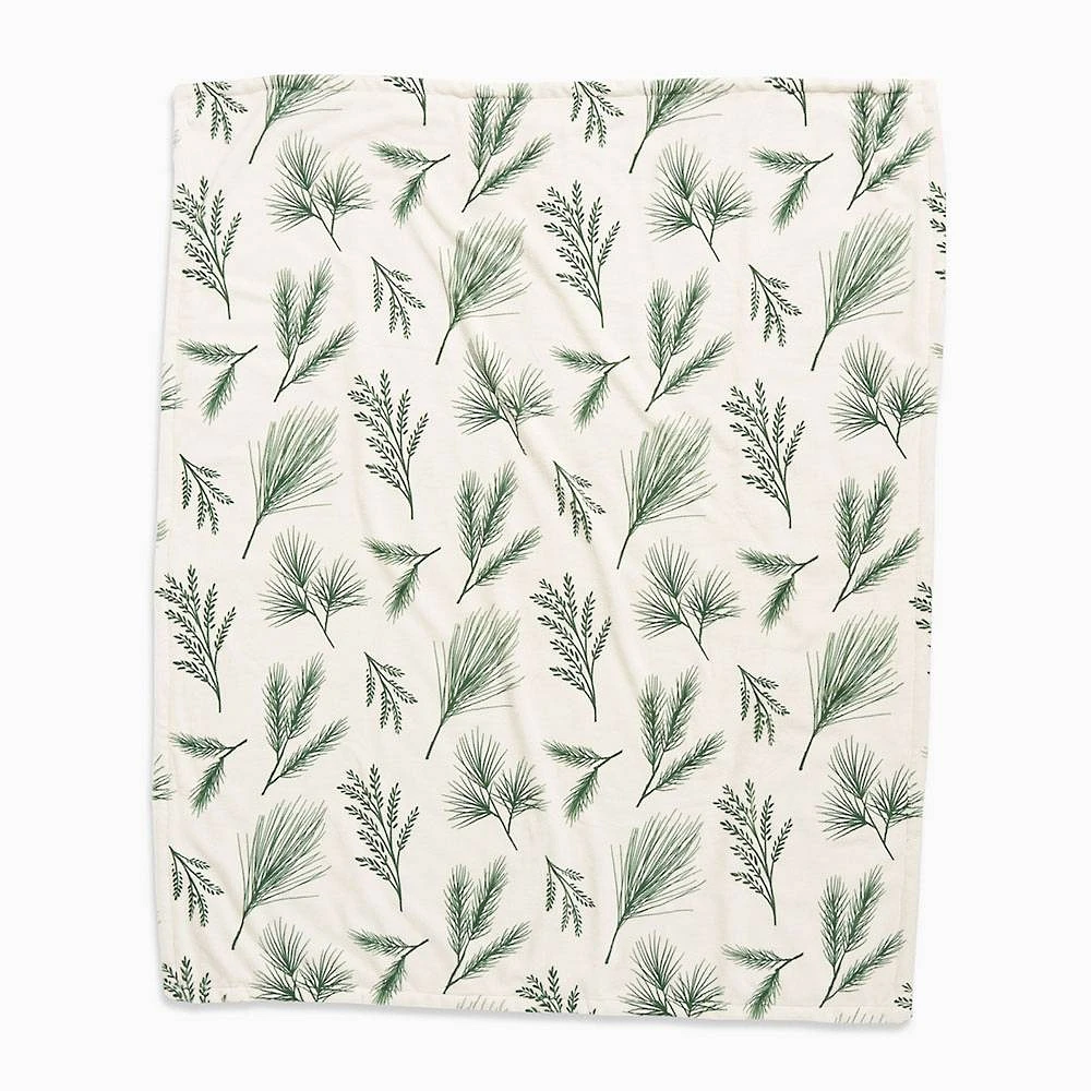 Greenery Throw Blanket