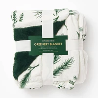 Greenery Throw Blanket