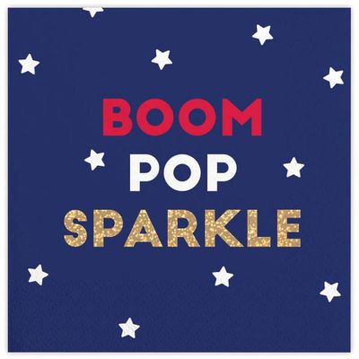 Boom Pop Sparkle Napkins