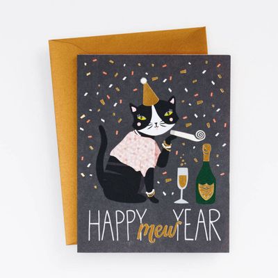 Happy Mew Year Card