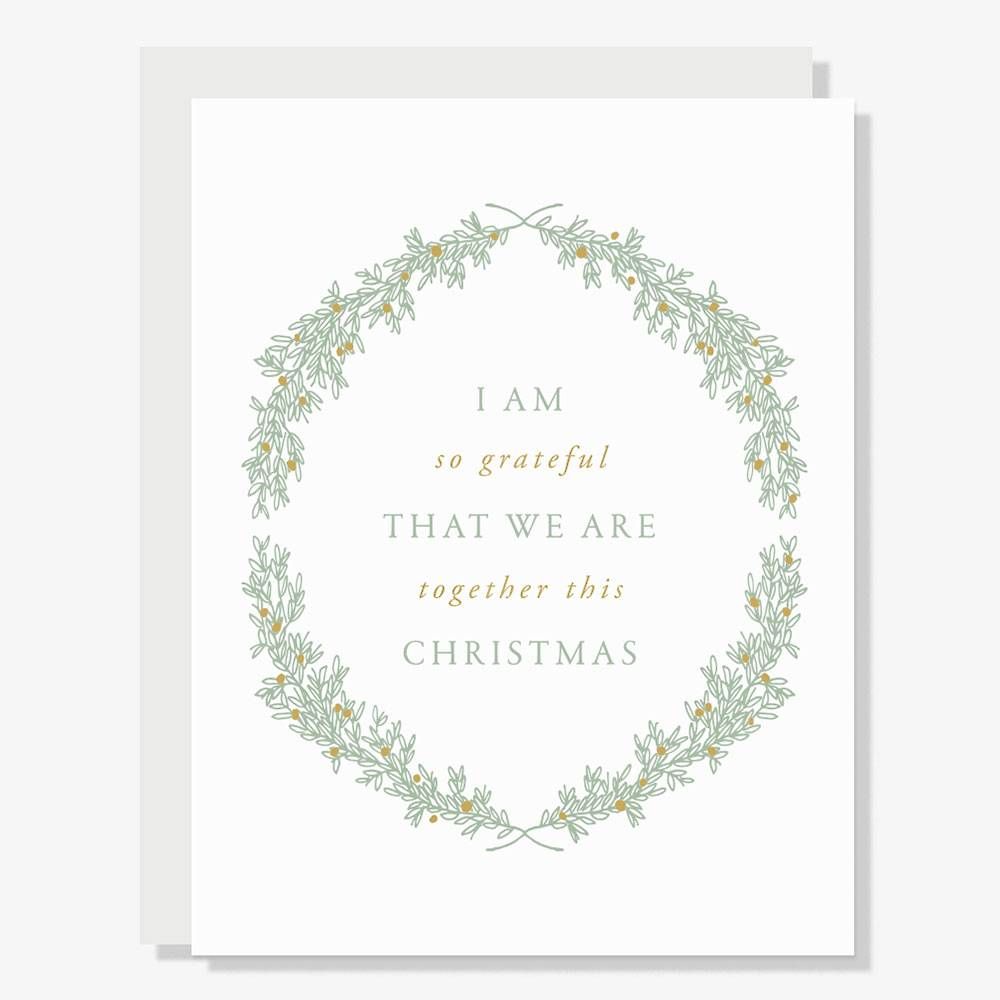 Grateful Together Christmas Card