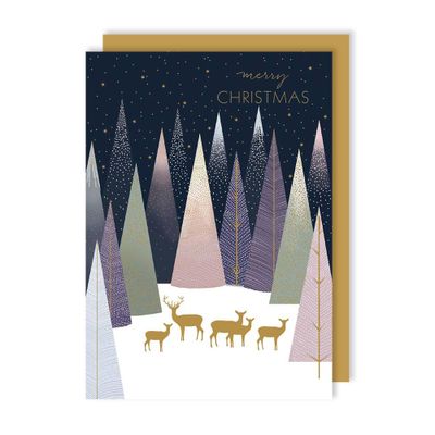 Starry Night Holiday Card